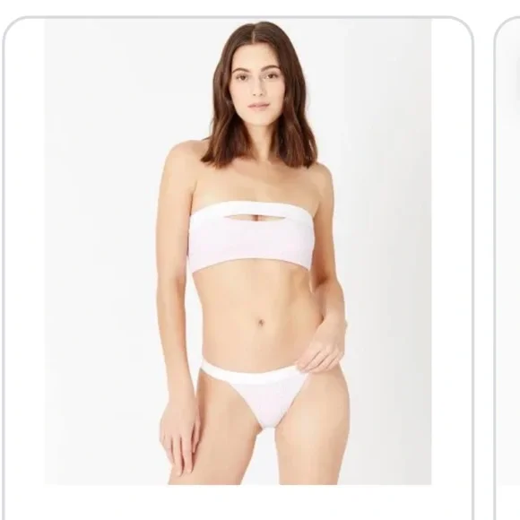 Onia Swim Everything But Water Onia Strapless Bikini M Poshmark